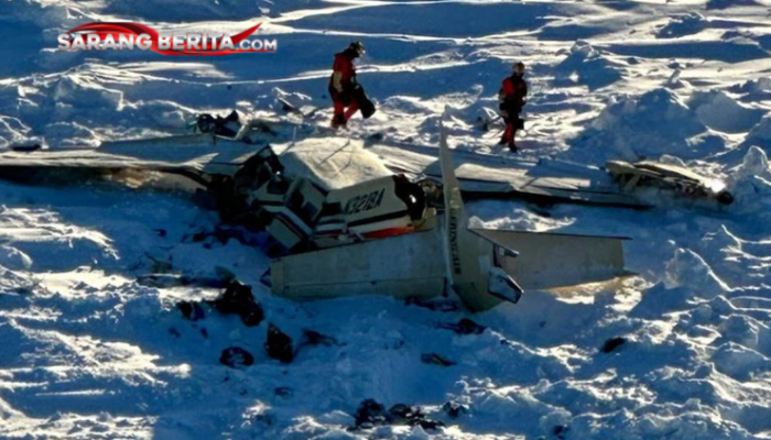 Puing Pesawat Bering Air Hilang Kontak Ditemukan di Alaska, 10 Penumpang Tewas