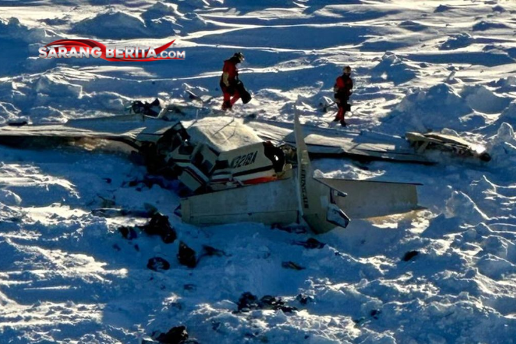 Puing Pesawat Bering Air Hilang Kontak Ditemukan di Alaska, 10 Penumpang Tewas