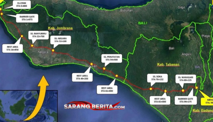 Proyek Tol Gilimanuk-Mengwi di Bali Ditinjau Ulang