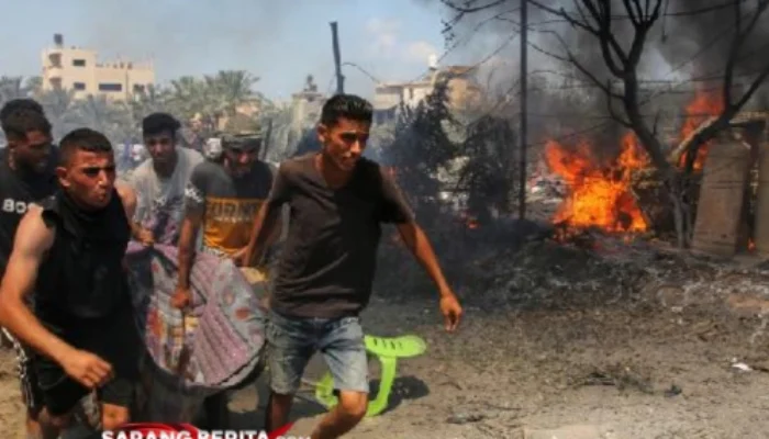 Serangan Udara Israel di Gaza Tewaskan Puluhan Orang