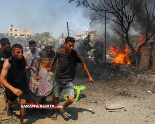 Serangan Udara Israel di Gaza Tewaskan Puluhan Orang