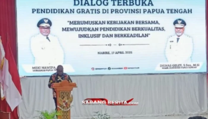 Ayo Bangun Pendidikan! Pemprov Papua Tengah Ajak Warga Gotong Royong