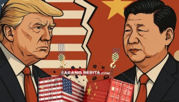Tarif Gila-Gilaan! AS Vs China Kembali Panas, Dunia Dagang Guncang
