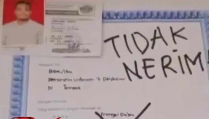 Viral! Ijazah Pelamar Kerja NTT Dicoret Perusahaan Bali, Netizen Murka!