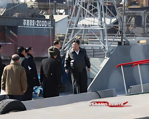 Kim Jong Un Ngamuk! Insiden Kapal Perang Bikin 2 Pejabat Korut Diciduk