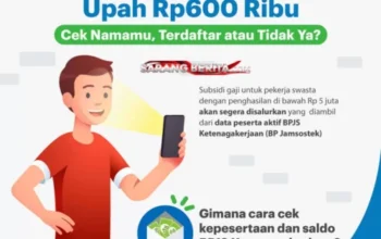 Jadwal Pencairan BSU Rp600 Ribu 2025 untuk Penerima Terverifikasi