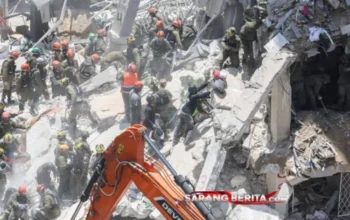 Kantor Pusat Mossad Israel Hancur Lebur Dihantam Rudal Iran