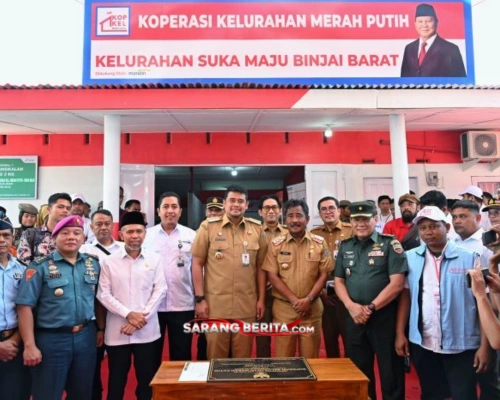 Koperasi Merah Putih Dibuka di Binjai, Suplai Kedelai Capai 240 Ton