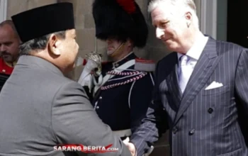 Presiden Prabowo Bertemu Raja Belgia, Disambut Hangat di Istana Laeken
