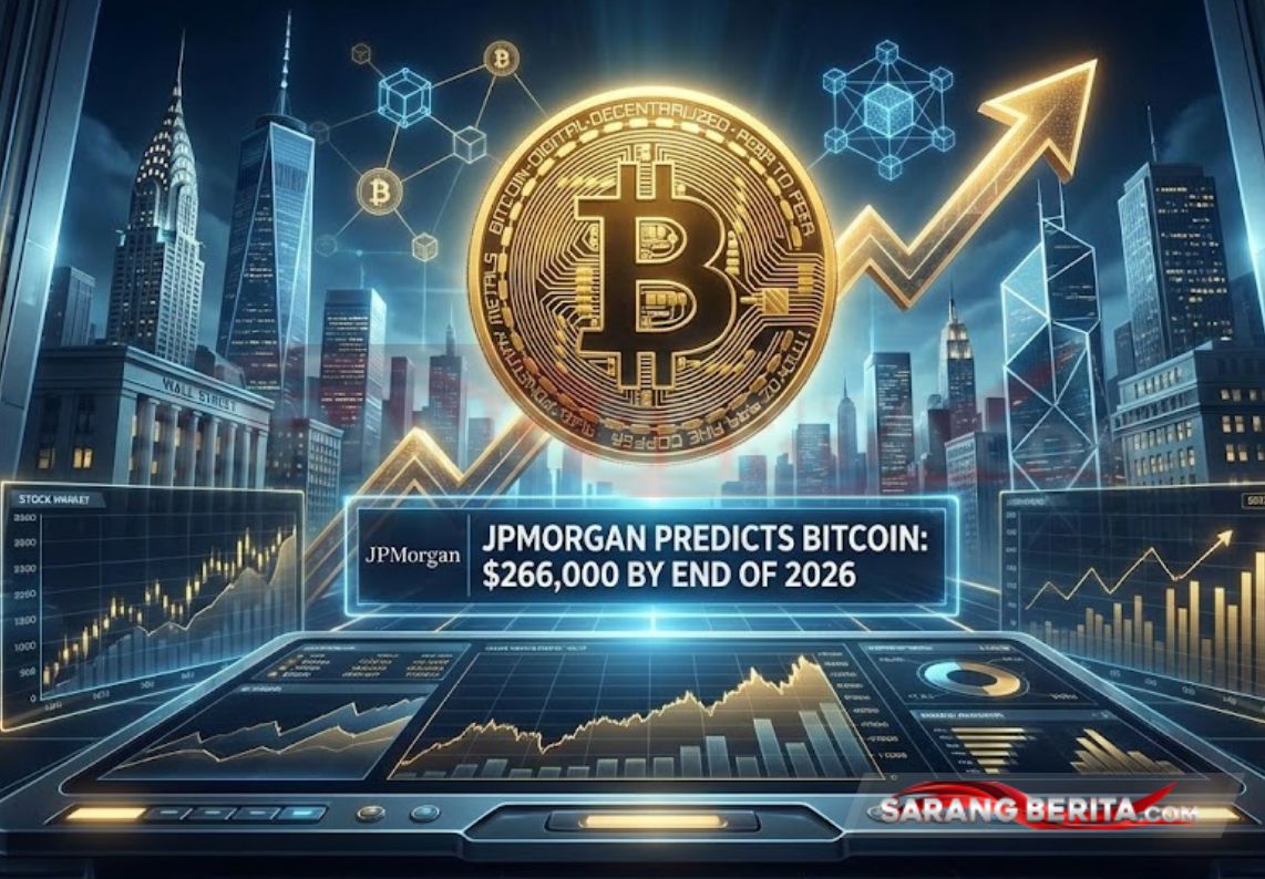 JPMorgan Prediksi Bitcoin Tembus US$ 266.000 pada Akhir 2026