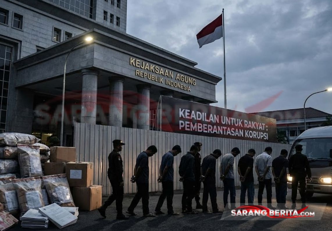 Kejaksaan Agung Tahan 11 Tersangka Korupsi Ekspor Minyak Sawit (CPO)