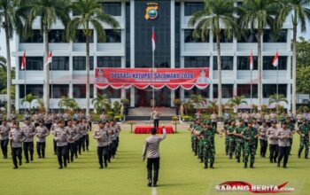 Polda Maluku Gelar Olahraga Bersama: Sinergi Kuat Jelang Operasi Ketupat Salawaku 2026