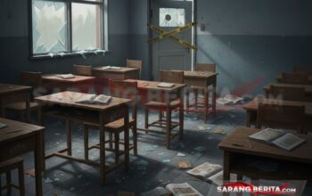 Guru Dibantai KKB di Ruang Kelas Tragedi Pendidikan di Papua