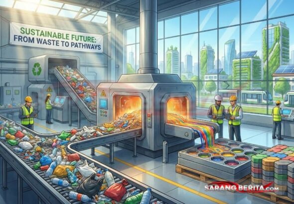 Inovasi Limbah Plastik Jadi Paving: Solusi Cerdas Kurangi Sampah Lingkungan